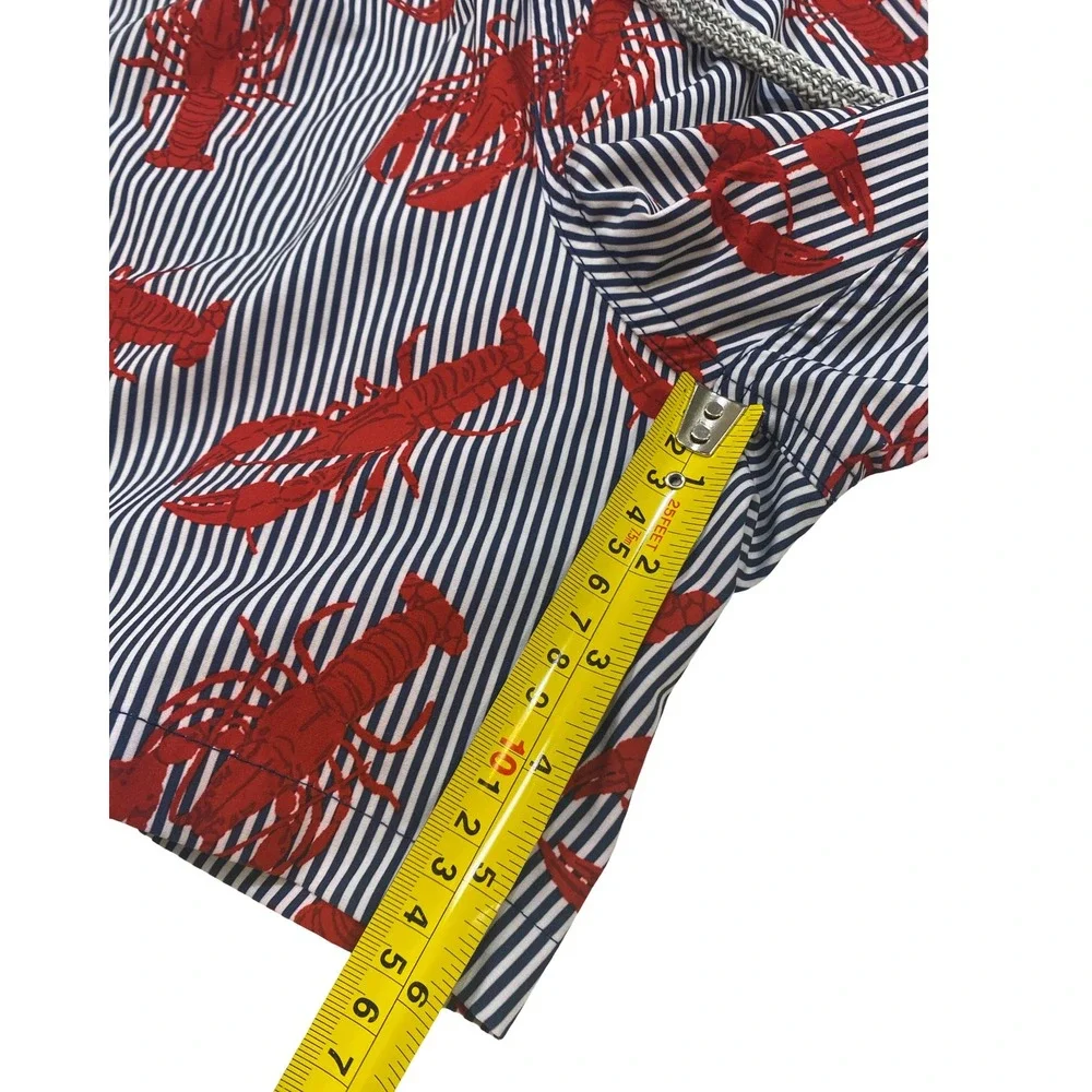 Men's Rainforest‎ Swim Shorts XL Lobster Print Nautical 6